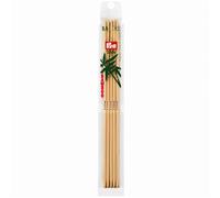 Prym 222213-1 Stricknadeln aus Bambus, 20 cm, 3,50 mm, Holzfarben, 3,5 mm