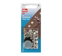 Prym Hohlnieten (4-6 mm/ silberfarbig/ 15 St./ inkl. Werkzeug)