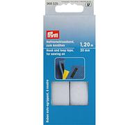 Prym Klettband, zum Annähen, 1,2 m, 20 mm Weiß
