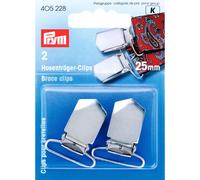 Prym Hosenträger-Clips ST 25 mm silberfarbig