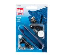 Prym NF-Jeans-Knöpfe American Star MS 17 mm altsilber