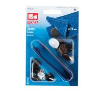 Prym Jeans-Knöpfe Lorbeerkranz (17 mm/ altkupfer/ 8 St.)