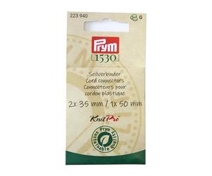 Prym Kabelverbinder-Set für Natural Kabel (35 und 50 mm länge)