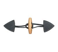 Prym Knebelverschluss, 417716 Anthracite, 15 x 5 cm, anthrazit