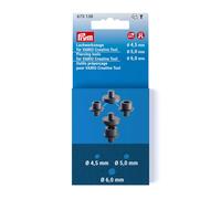 Prym 673138 Lochwerkzeuge für Vario Creative Tool, 4,5-6,0 mm Set, brüniert, One Size