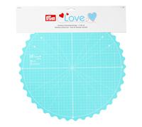 Prym Love Drebare Schneideunterlage (rund/ Ø 35 cm/ türkis)