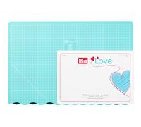 Prym Love Faltbare Schneideunterlage (45 x 60 cm/ cm Skalierung/ türkis)