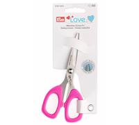 Prym Love Nähschere Micro Serration - Sägeschliff (pink/ 13,5 cm)
