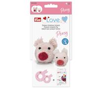 Prym Love Pompon Schablone Schwein Percy