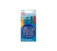 Prym 128610 Näh/Stick/Stopf/Perlnadeln ST in Compact-Dose, silber