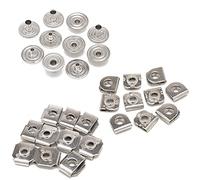 PRYM Nähfreier, nicht sichtbarer Haken und Stange, Hosenverschluss, Befestigung und Reparatur für Röcke, Jeans, Hosen und Kleider, Nähen, DIY, Kunst und Handwerk, 12,5 mm, 10 Stück