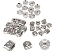 PRYM Nähfreier, nicht sichtbarer Haken- und Stangen-Hosenverschluss, nicht nähende Verschlüsse, Haken und Stangenverschlüsse für Rock, Kleid, Bastelprojekte, modische Kleidung, 12,5 mm, 10 Stück