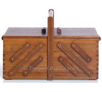 Prym Nähkasten Holz dunkel L (groß)