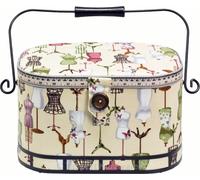 PRYM Nähkorb Schneiderbüste L, Baumwolle/Kunststoff/Metall, Aufbewahrung, Nähkörbe