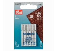 Prym Nähmaschinennadeln 130/705 Leder Nr.80-100 5 Stück