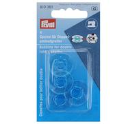 Prym Nähmaschinenspulen für Doppelumlaufgreifer (hellblau/ 4 St.)