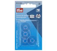 Prym 610360 Nähmaschinenspulen, Kleiner Umlaufgreifer, 21,2mm, transparent, 21,2 mm