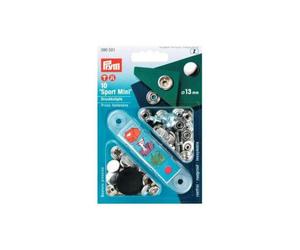 Prym NF-Druckknopf Sport Mini MS 13 mm silberfarbig