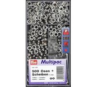 Prym 542416 Ösen und Scheiben MS 5,0 mm brüniert