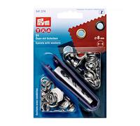 Ösen und Scheiben MS silberfarbig 8,0 mm