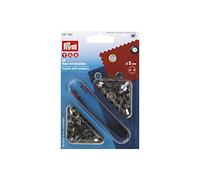 Prym Ösen & Scheiben 5,0 mm – Altmessing, 100% Messing