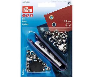 Prym Ösen MS 4,0 mm silberfarbig