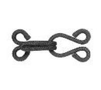 Prym Pelzhaken und Augen ST schwarz