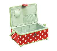 Prym Polka Dots S Nähkorb, Cotton, S, 612243-1, Rot, Weiß