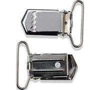 Prym Hosenträger-Clips ST 25 mm silberfarbig