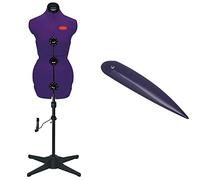 Prym Prymadonna S, 8-teilig Schneiderbüste, Metal, Lila, S & Ecken- und Kantenformer, Kunststoff, violett, One Size