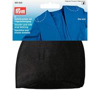 Prym Raglan-Schulterpolster, Charmeuse, Schwarz, one Size 115 x 125 x 10 mm, 2 Stück