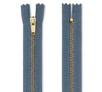 Prym Reißverschluss M8 metall nicht teilbar 16cm Farbe 240 jeans