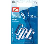 Prym Rockbundverschlüsse, 2 Stück, 20 mm schwarz