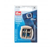 Prym Rundbund-Schnallen Silber 20mm - 2 Stk