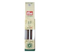 Prym Rundstricknadelspitzen Natural farbig kurz 8,7 cm 4,50 mm Rundstricknadel, Holz, Mehrfarbig, 4,5 mm