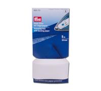 Prym Saumvlies mit Trägerpapier zum Einbügeln (30 mm x 5 m/ weiß)
