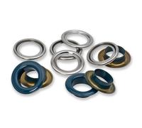 Prym sen Scheiben rot/silberfarbig vearbeitbar mit dem 542542 sen mit Unterlegscheiben 11 mm rot/silber verwendbar mit dem Vario Creative Tool 1