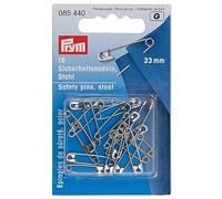 Prym Sicherheitsnadeln, 23mm, silberfarbig, 16 Stück, Stahl, PRYM_085440-1