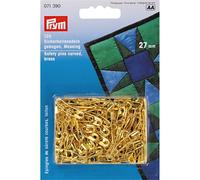 Prym Sicherheitsnadeln (27 mm/ gebogen/ goldfarbig/ 120 St.)