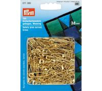 Prym Sicherheitsnadeln (38 mm/ gebogen/ goldfarbig/ 150 St.)