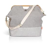 Prym Store & Travel Bag canvas & bamboo M grau