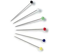 Prym 029157 Glaskopfnadeln, 0,60 x 30mm, bunt, 100g