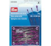 Prym Stecknadeln mit Griff (38 x 0,58 mm/ violett/ 10 g)