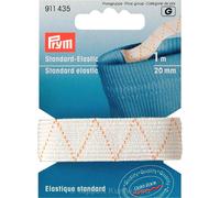 Prym Standard-Elastic Gummi weiß 20mm 1m