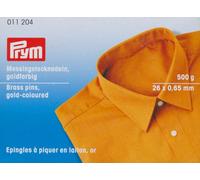 Prym 011204 Stecknadeln, 0,65 x 26mm, silberfarbig, 500g
