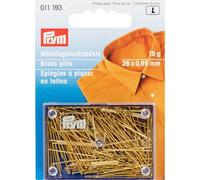 Prym Stecknadeln MS 0,80 x 30 mm gold (18,60 € pro 100 g)