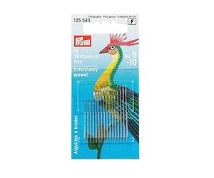 Prym Stickerei-Hand-N, Steel, Silber/Gold, Eine Grösse, 16