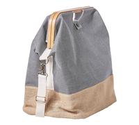Store & Travel Bag Canvas & Bamboo M, anthrazit