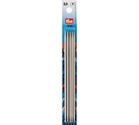 Prym Strumpfstricknadeln ALU 15 cm 3,00 mm grau Strumpfstricknadel, Aluminium, 3 mm