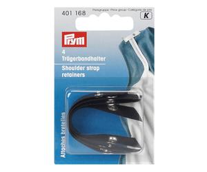 Prym Trägerbandhalter (schwarz/ 4 St.)